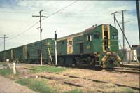 15<sup>th</sup> November 1987 Port Adelaide loco 803 shunting