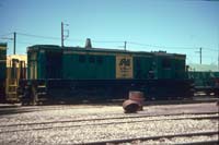 1<sup>st</sup> January 1988 Gladstone loco 846 on narrow gauge