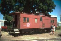 'cd_p0108117 - Janurary 1988 - Mile End Railway Museum brakevan 7553'