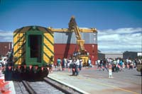 'cd_p0108132 - 28<sup>th</sup> February 1988 - Islington Freight centre GM1 + piggy packer'