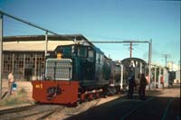 3<sup>rd</sup> April 1988,Peterborough locos NC1 + PMR720