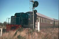 3<sup>rd</sup> April 1988 Peterborough loco NC1 on rear of train