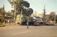 30.4.1988 Mile End - Moving Steam Engine 504 to Port Dock - DE804