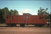 8<sup>th</sup> October 1988,Quorn Pichi Richi Railway Brakevan 4891