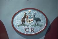 'cd_p0108638 - 8<sup>th</sup> October 1988 - Quorn Pichi Richi Railway loco NSU 52 CR logo on front'