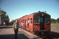 'cd_p0108802 - 10<sup>th</sup> October 1988 - Riverton Red Hen railcars 309 + unknown + 2501 + 2302 + 2301'