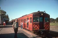 10.10.1988 Riverton Red Hen railcars 309 + unknown + 2501 + 2302 + 2301