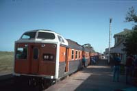 'cd_p0108805 - 10<sup>th</sup> October 1988 - Riverton Super chook railcars 2301 + 2302 + 2501'