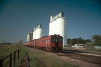 10.10.1988 Roseworthy Red Hen railcars 309 + unknown + 2501 + 2302 + 2301