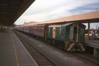 29<sup>th</sup> January 1989 Keswick Loco 533 shunting The Overland