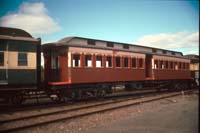 'cd_p0109322b - August 1989 - Dry Creek - Steamranger - car 73 undergoing restoration'