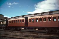 'cd_p0109323 - August 1989 - Dry Creek - Steamranger - car 73 undergoing restoration'