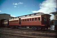 'cd_p0109324 - August 1989 - Dry Creek - Steamranger - car 73 undergoing restoration'