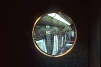 'cd_p0109430 - 14<sup>th</sup> October 1989 - Keswick - Ghan AOB 265 <em>Oasis lounge</em> car door glass'
