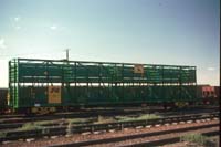 26<sup>th</sup> December 1989,Port Augusta ACHY1739 double deck cattle wagon <em>transport-a-bull</em>