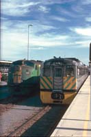 5.1.1990 Keswick loco GM35 and Budd car CB1