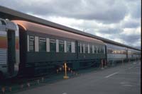 3.6.1990  Keswick SS 44 being cleaned for Ghan service