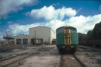 'cd_p0109869 - 25<sup>th</sup> June 1990 - Peterborough GM 4 + GM 2 outside running shed'