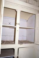 11.7.1990 Port Pirie car barn - sleeper XE1 cupboards at end of corridor