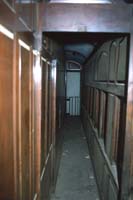 'cd_p0109937 - 11<sup>th</sup> July 1990 - Port Pirie car barn - dining car ED 22 corridor'