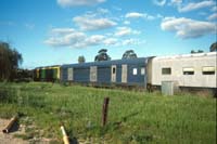 'cd_p0110060 - 6<sup>th</sup> October 1990 - Mile End - EL 51 with HM van on Trans_Australian'