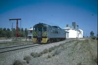 'cd_p0110133 - 28<sup>th</sup> December 1990 - Mallala Budd car CB 1 on Iron Triangle Ltd + Silo'