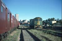 31<sup>st</sup> December 1990 Adelaide loco 704 on T.T.P new year train