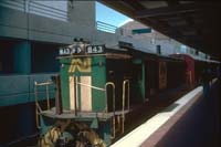 26<sup>th</sup> January 1991 Adelaide Station loco 843 on Train Tour Promotions train