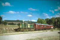 'cd_p0110172 - 26<sup>th</sup> January 1991 - Tanunda loco 843 + Train Tour Promotions cars'
