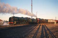7<sup>th</sup> June 1991 Tailem Bend locos 621 + R766