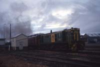 11.6.1991 Mt Gambier loco 835 + <em>Inman</em> car