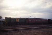 11.6.1991 Mt Gambier loco 835 + <em>Inman</em> car