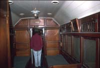 18<sup>th</sup> April 1992,Quorn Pichi Richi Railway - interior <em>Sturt</em> car