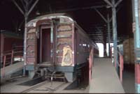 'cd_p0110513 - 19<sup>th</sup> April 1992 - Peterborough - sleeper ARP 13 in roundhouse'