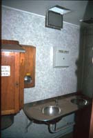 30.4.1992 Port Pirie - interior washroom BC330 sitting car