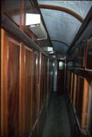 'cd_p0110632 - 30<sup>th</sup> April 1992 - Port Pirie - interior corridor XD 20 dining car'