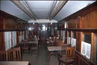 30.4.1992 Port Pirie - interior saloon XD20 dining car