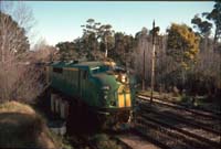 2.8.1992 Bridgewater - loco GM42 on Mystery trip