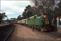 2.8.1992 Belair - loco GM42 on Mystery trip