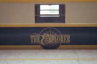 4.4.1993 Keswick - Explorer - logo on steel car