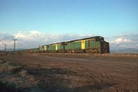8.5.1993 Port Augusta Power station - DL46 + DL40 + GM46 on coal train