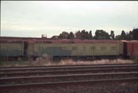 18.6.1993 Newport - SAR steel cars painted green