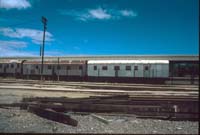 'cd_p0111434 - 26<sup>th</sup> January 1996 - Port Pirie Station - AVEY 178 brake van + AVEY 179 brake van'