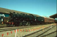 20<sup>th</sup> October 1996 Port Dock - 702 + <em>Adelaide</em> dining car