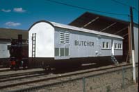 7.12.1996 Port Dock - FA640 Butcher's van - freshly painted