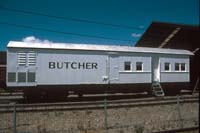 'cd_p0111715 - 7<sup>th</sup> December 1996 - Port Dock - FA 640 Butcher's van - freshly painted'