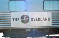 Overland logo on side of Tawarri 9.2.1999.