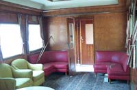 'cd_p1000154 - 16<sup>th</sup> January 2001 - National Railway Museum - Port Adelaide - AFA 93 interior - smoking room'