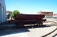 'cd_p1000518 - 8<sup>th</sup> March 2001 - National Railway Museum - Port Adelaide - Commonwealth Railways ballast hopper BAS 615 - just arrived'