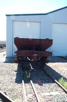 'cd_p1000519 - 8<sup>th</sup> March 2001 - National Railway Museum - Port Adelaide - Commonwealth Railways ballast hopper BAS 615 - just arrived'